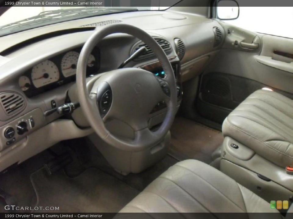Camel Interior Prime Interior for the 1999 Chrysler Town & Country Limited #39820308