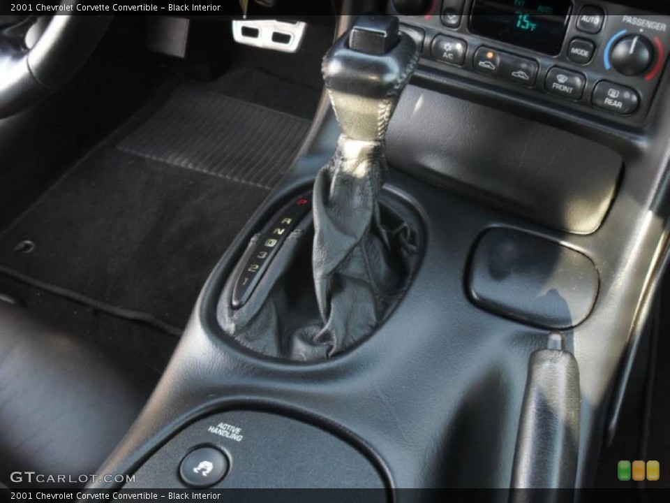 Black Interior Transmission for the 2001 Chevrolet Corvette Convertible #39822974