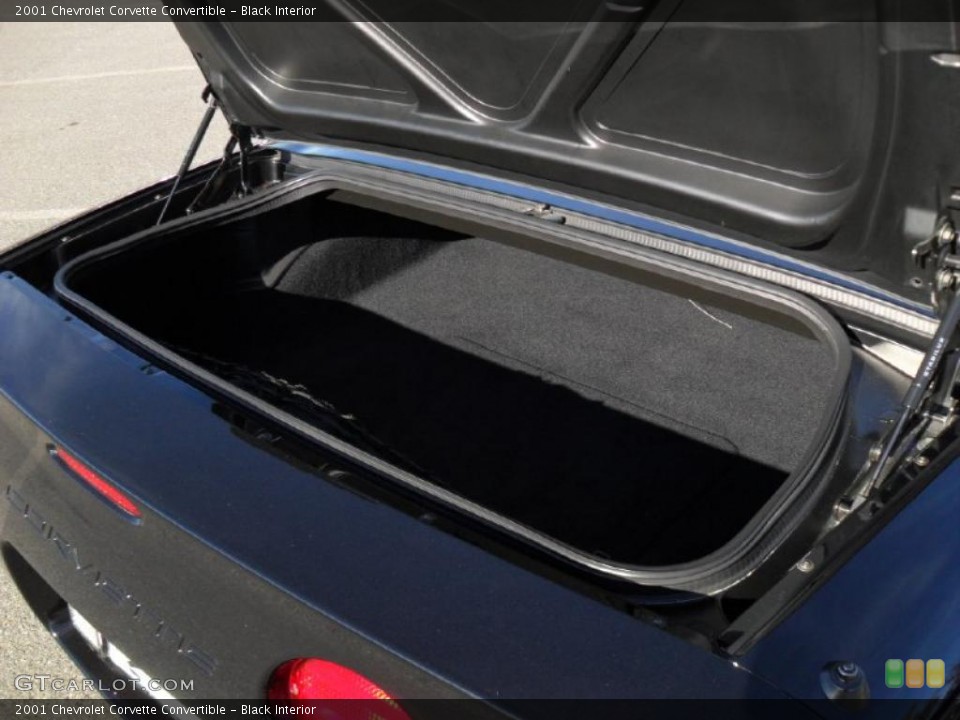 Black Interior Trunk for the 2001 Chevrolet Corvette Convertible #39823058