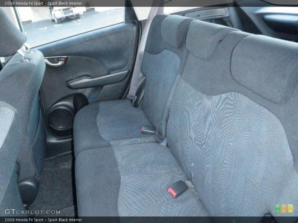 Sport Black Interior Photo for the 2009 Honda Fit Sport #39824254