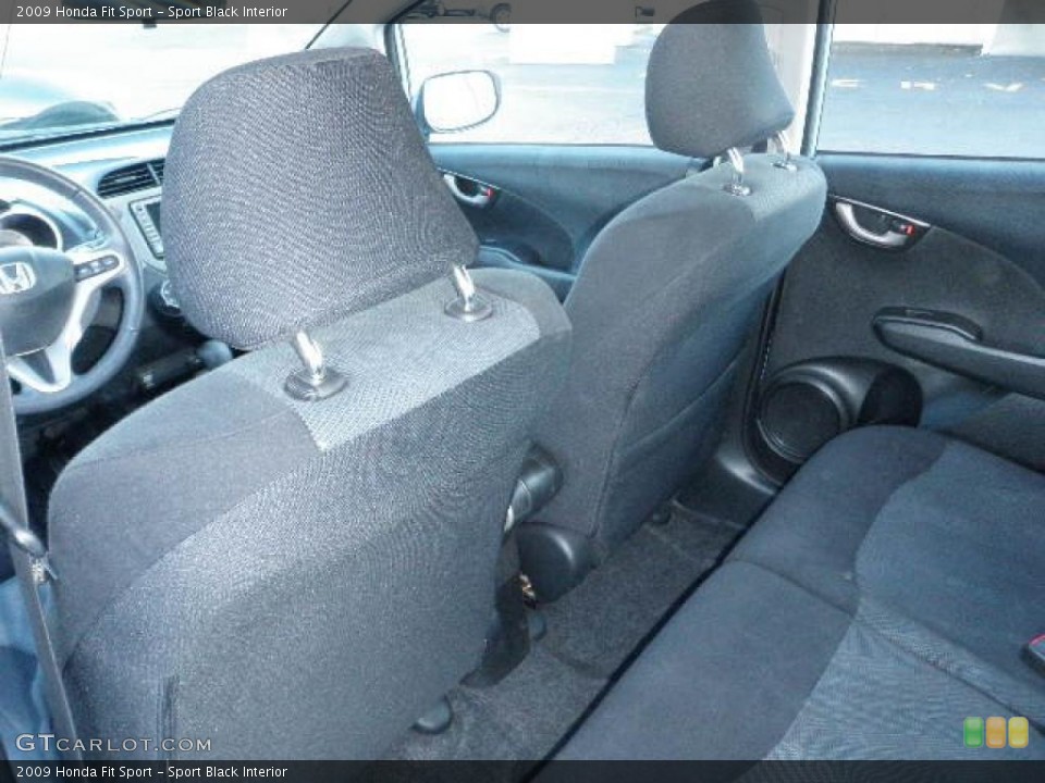 Sport Black Interior Photo for the 2009 Honda Fit Sport #39824266