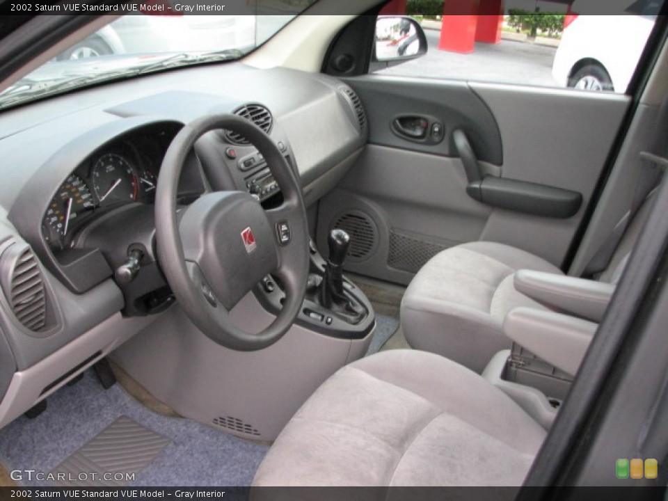 Gray Interior Photo for the 2002 Saturn VUE  #39824274