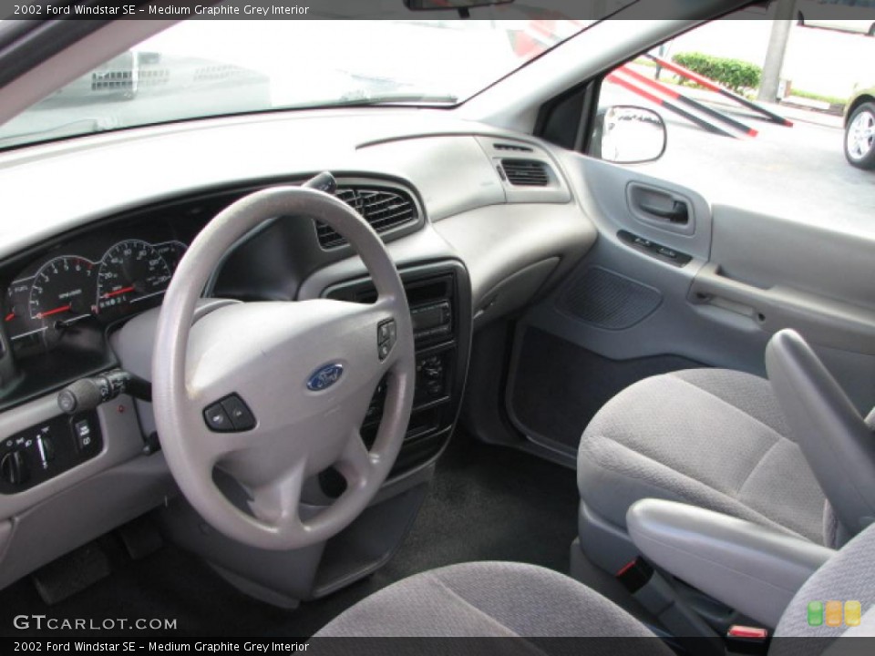 Medium Graphite Grey 2002 Ford Windstar Interiors