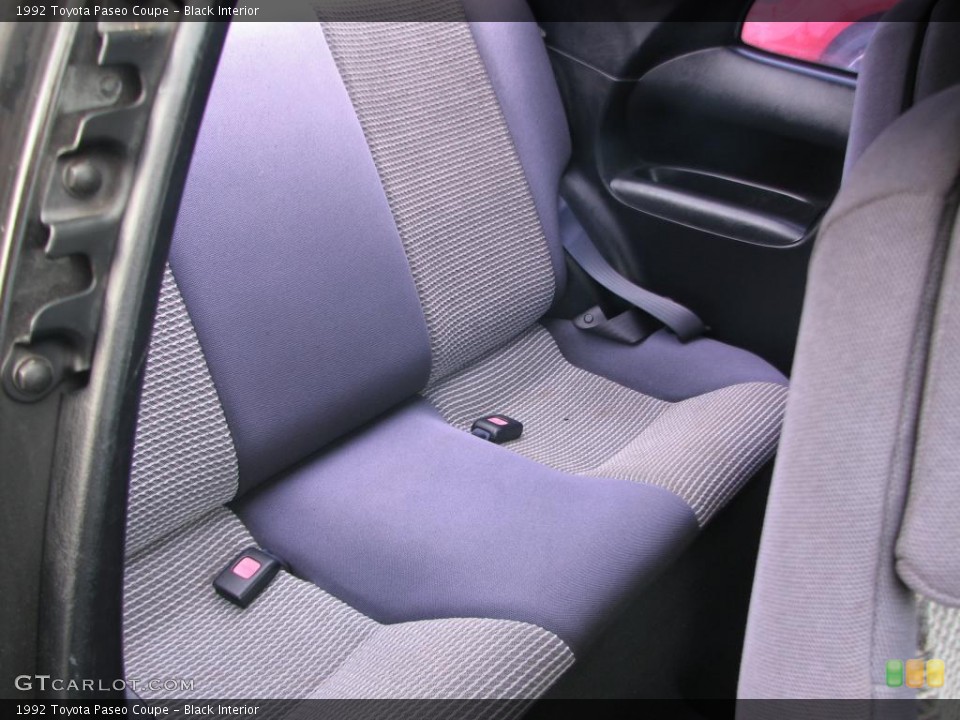 Black Interior Photo for the 1992 Toyota Paseo Coupe #39831715