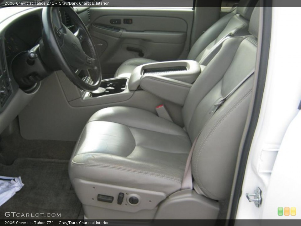 Gray/Dark Charcoal Interior Photo for the 2006 Chevrolet Tahoe Z71 #39832151