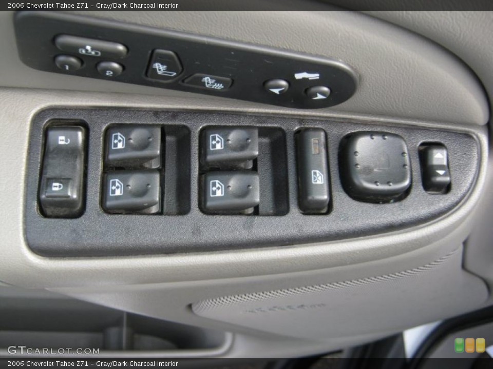 Gray/Dark Charcoal Interior Controls for the 2006 Chevrolet Tahoe Z71 #39832203