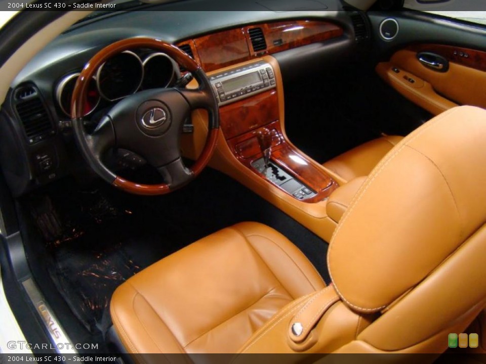 Saddle Interior Photo for the 2004 Lexus SC 430 #39832836