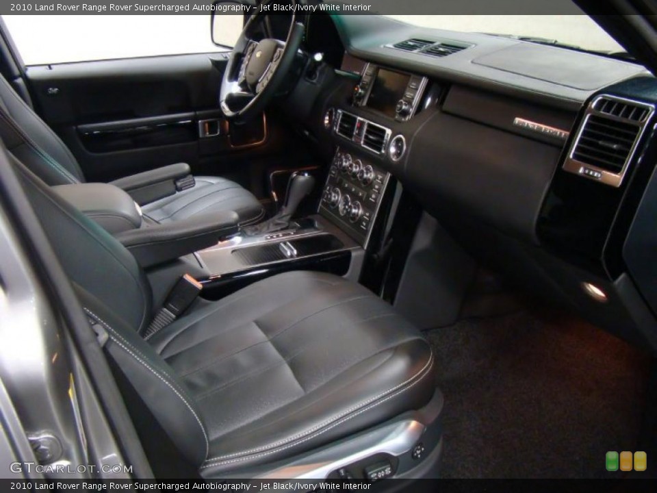 Jet Black/Ivory White Interior Photo for the 2010 Land Rover Range Rover Supercharged Autobiography #39833970