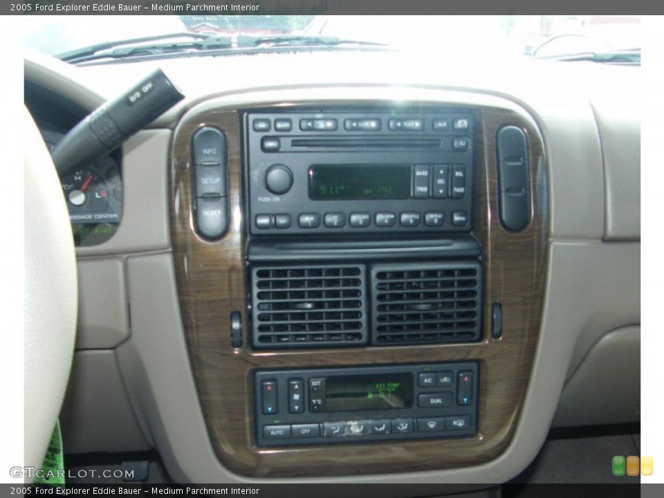 Medium Parchment Interior Controls for the 2005 Ford Explorer Eddie Bauer #39834442