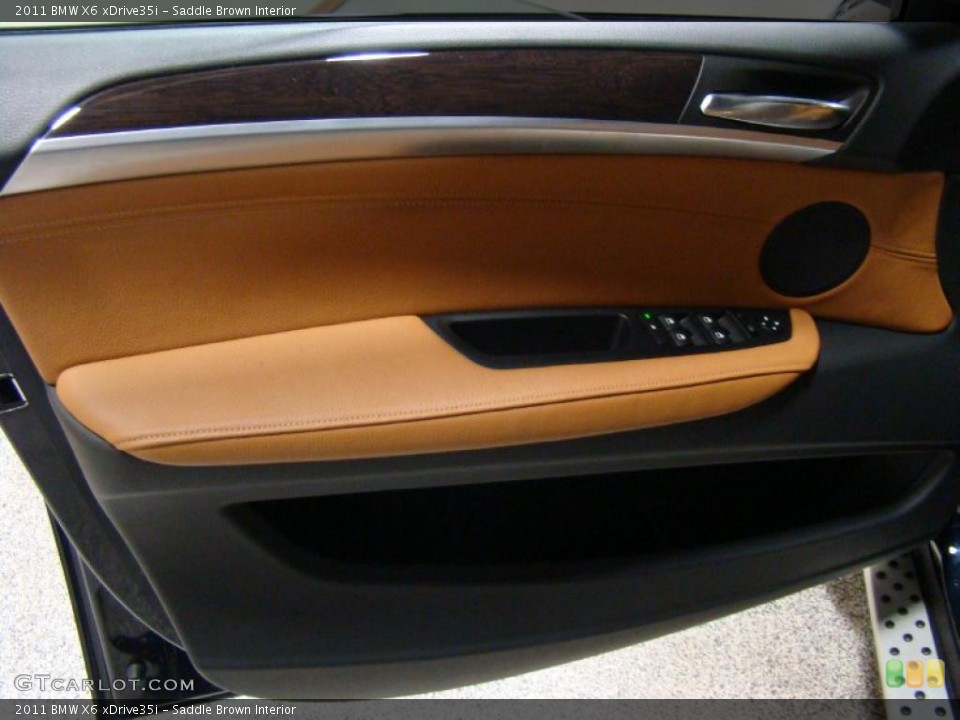 Saddle Brown Interior Door Panel for the 2011 BMW X6 xDrive35i #39834486