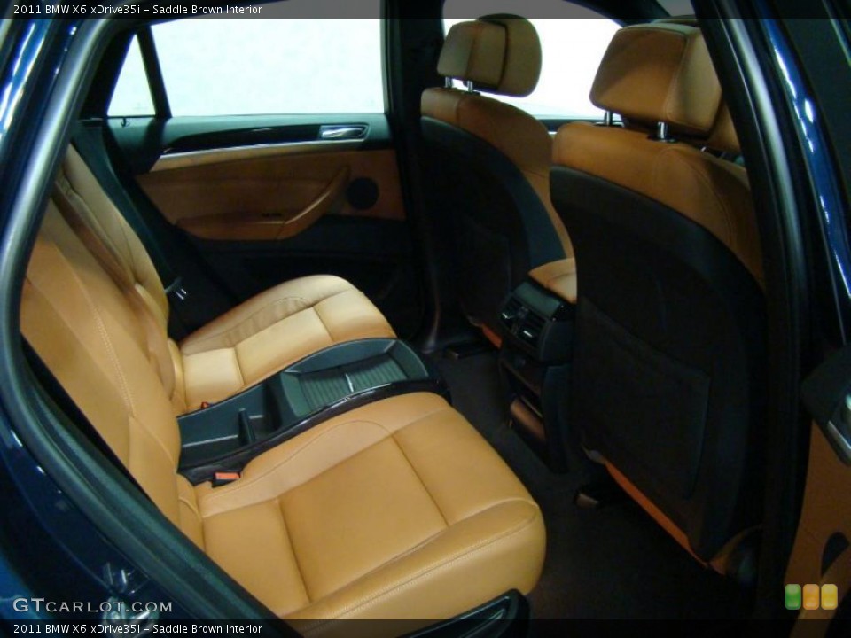 Saddle Brown Interior Photo for the 2011 BMW X6 xDrive35i #39834538