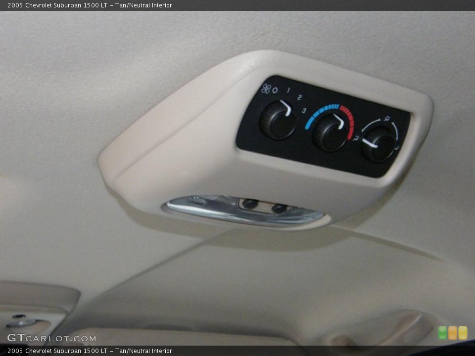 Tan/Neutral Interior Controls for the 2005 Chevrolet Suburban 1500 LT #39834814