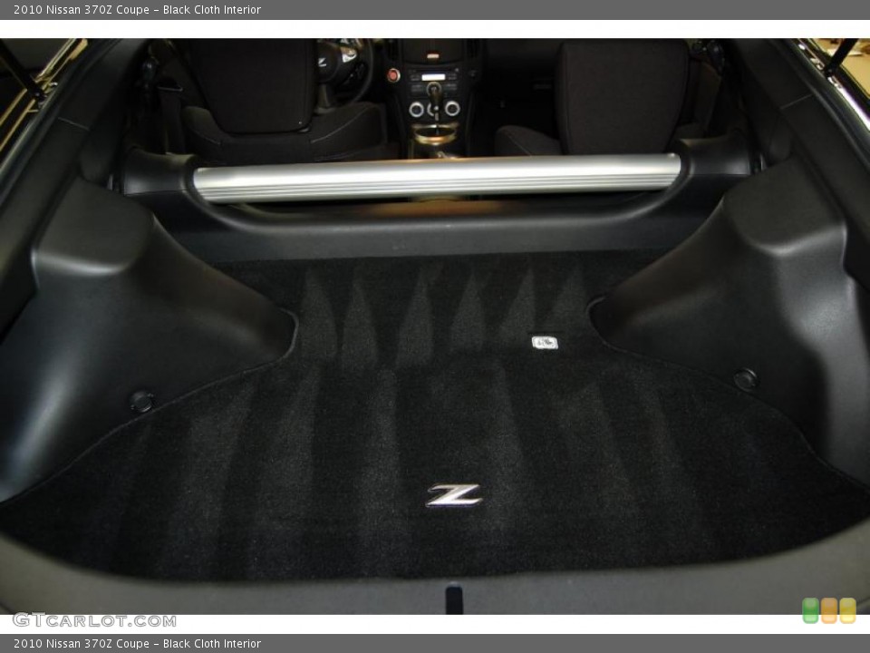 Black Cloth Interior Trunk for the 2010 Nissan 370Z Coupe #39835962