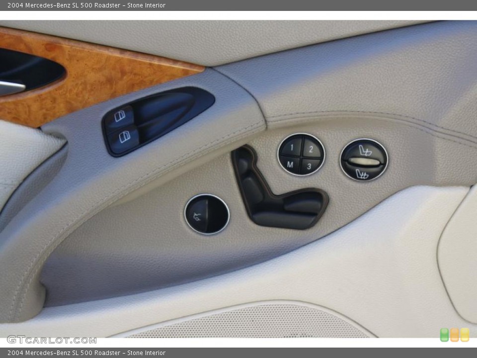 Stone Interior Controls for the 2004 Mercedes-Benz SL 500 Roadster #39836922