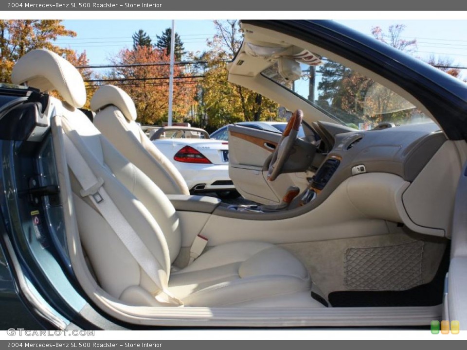Stone Interior Photo for the 2004 Mercedes-Benz SL 500 Roadster #39836962