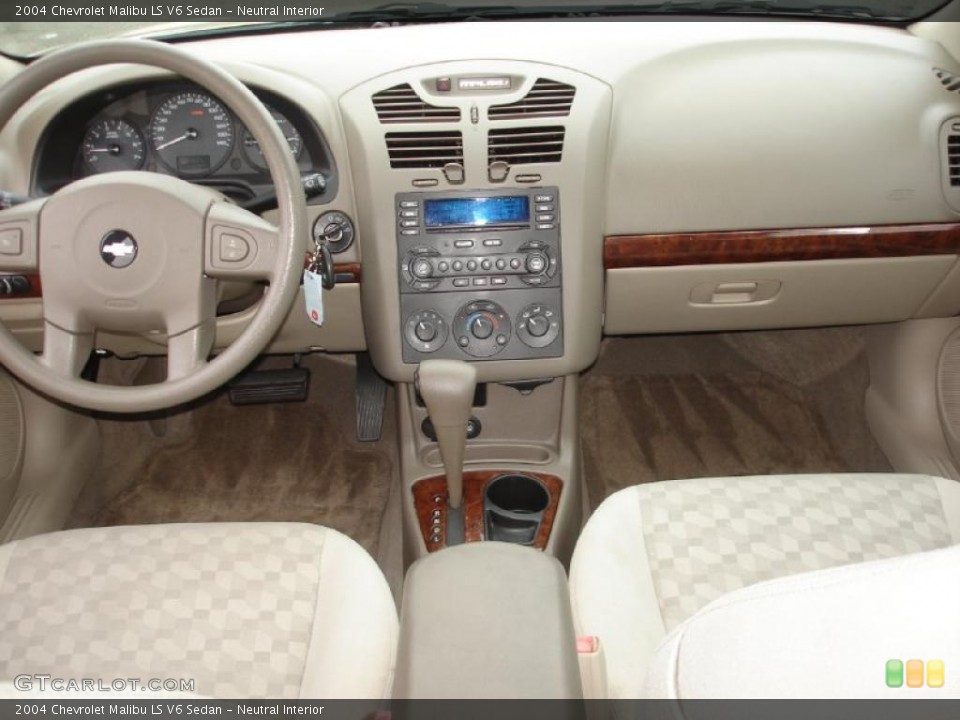 Neutral Interior Prime Interior for the 2004 Chevrolet Malibu LS V6 Sedan #39837591
