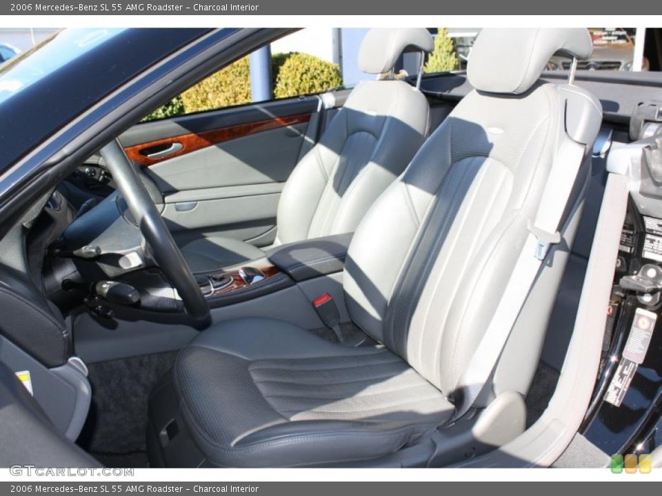 Charcoal Interior Photo for the 2006 Mercedes-Benz SL 55 AMG Roadster #39838637