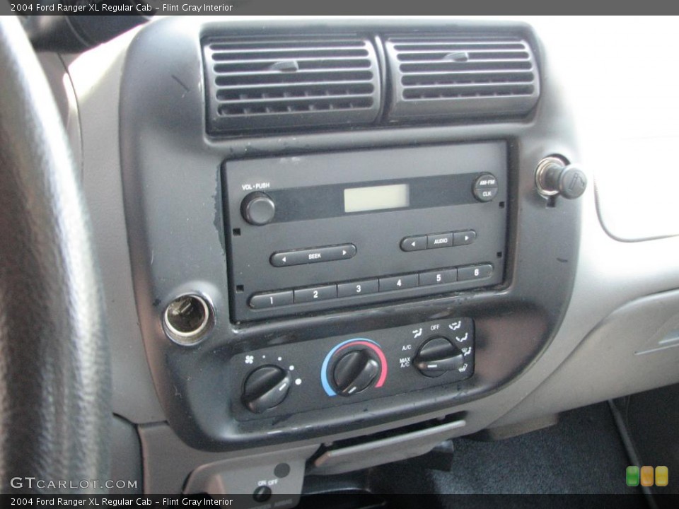 Flint Gray Interior Controls for the 2004 Ford Ranger XL Regular Cab #39838653