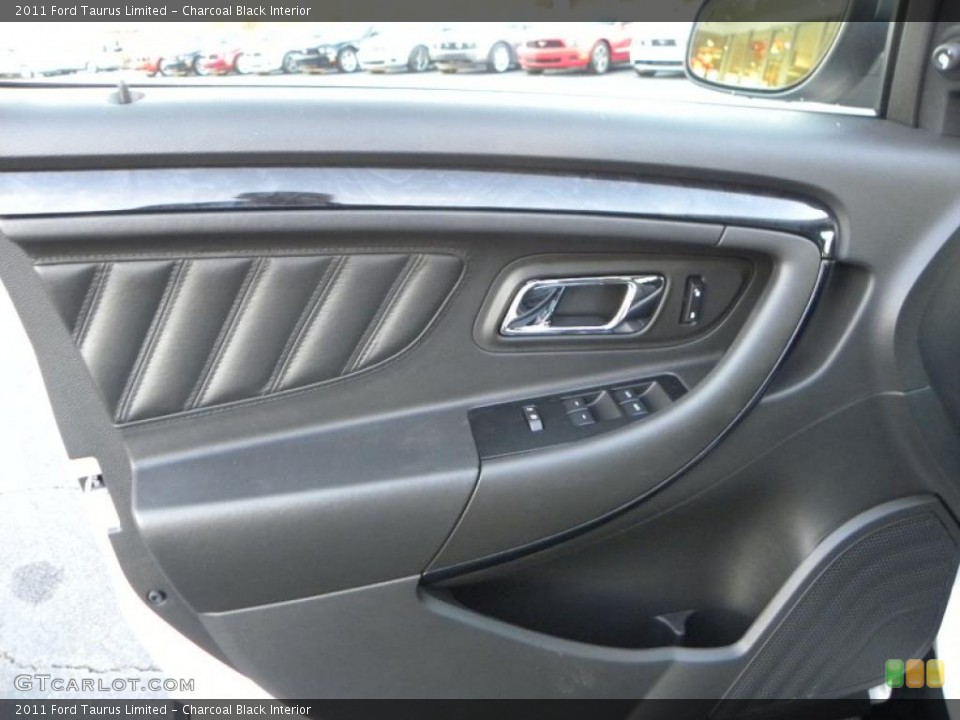 Charcoal Black Interior Door Panel for the 2011 Ford Taurus Limited #39842457