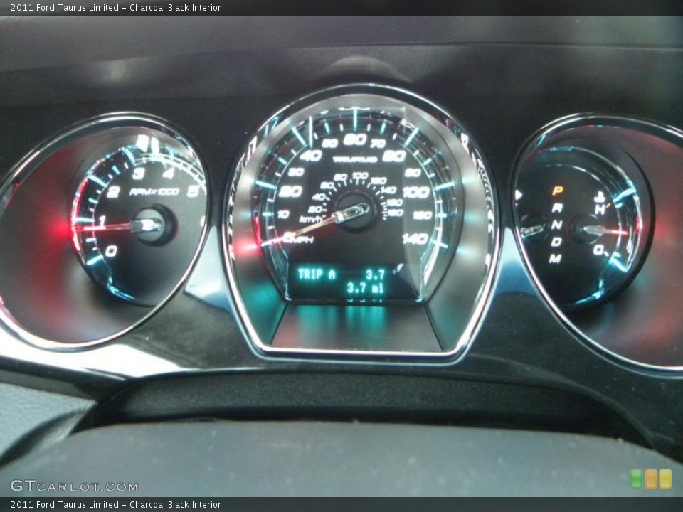 Charcoal Black Interior Gauges for the 2011 Ford Taurus Limited #39842482