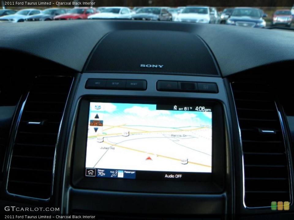 Charcoal Black Interior Navigation for the 2011 Ford Taurus Limited #39842490