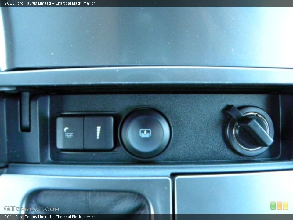 Charcoal Black Interior Controls for the 2011 Ford Taurus Limited #39842526
