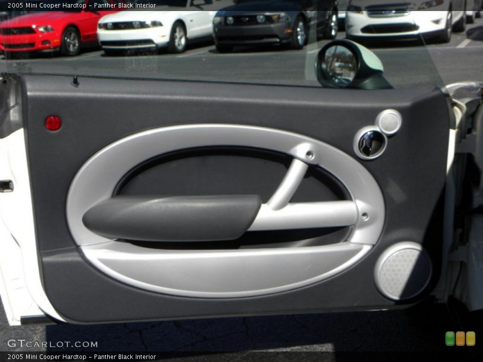 Panther Black Interior Door Panel for the 2005 Mini Cooper Hardtop #39843982
