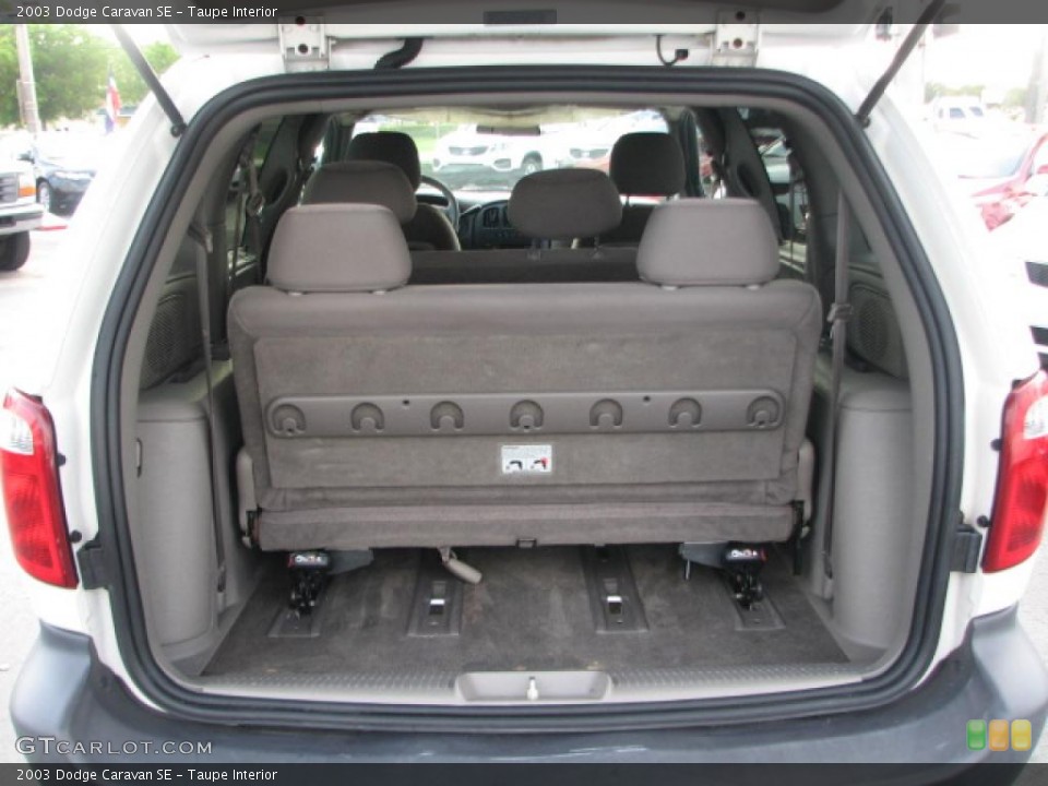 Taupe Interior Trunk for the 2003 Dodge Caravan SE #39844818