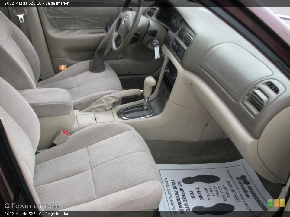 Beige Interior Photo for the 2002 Mazda 626 LX #39847690