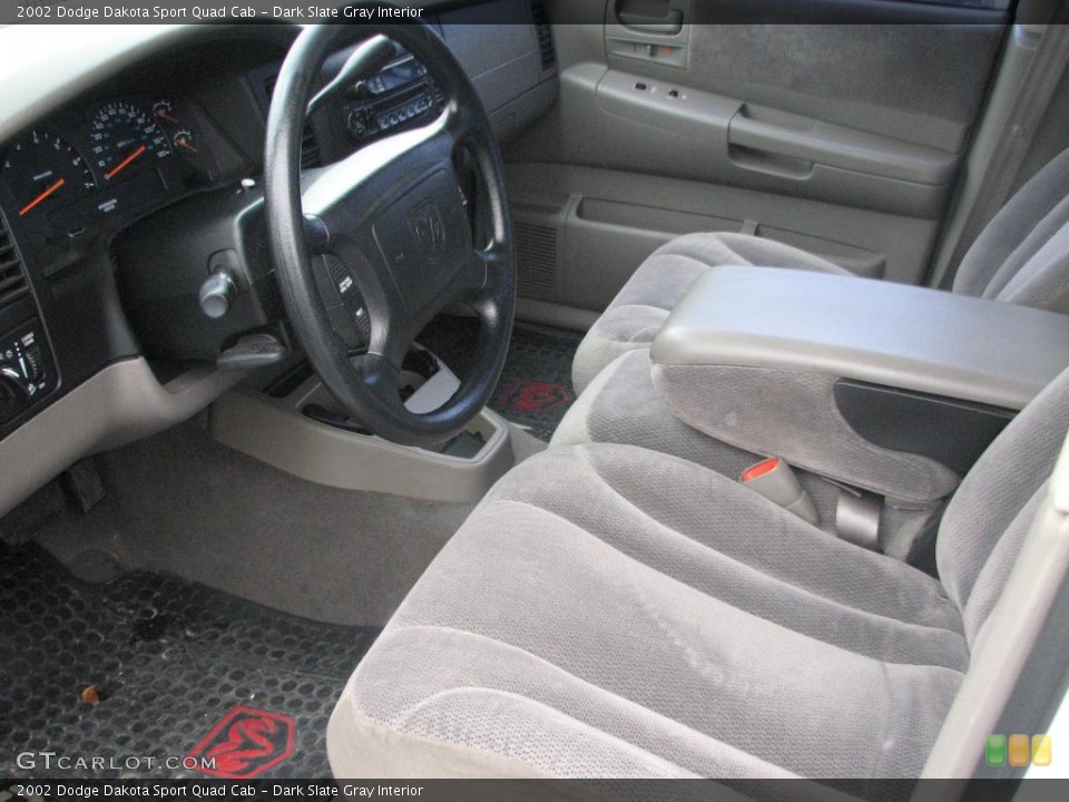 Dark Slate Gray Interior Photo for the 2002 Dodge Dakota Sport Quad Cab #39851214