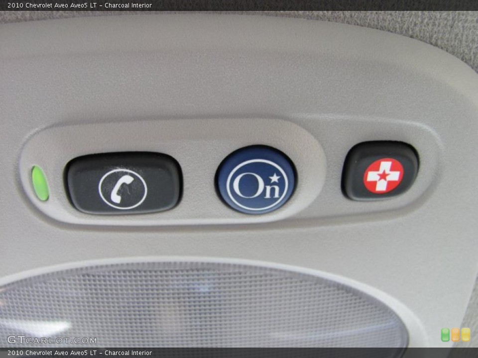 Charcoal Interior Controls for the 2010 Chevrolet Aveo Aveo5 LT #39851742