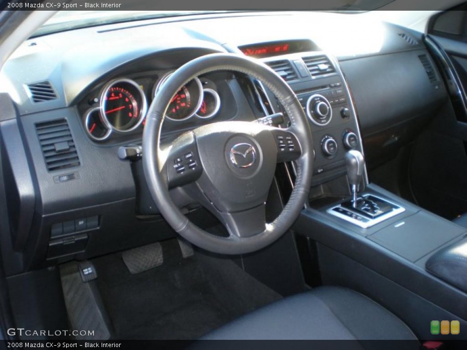 Black Interior Photo for the 2008 Mazda CX-9 Sport #39851794