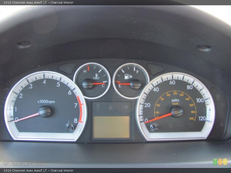 Charcoal Interior Gauges for the 2010 Chevrolet Aveo Aveo5 LT #39851910