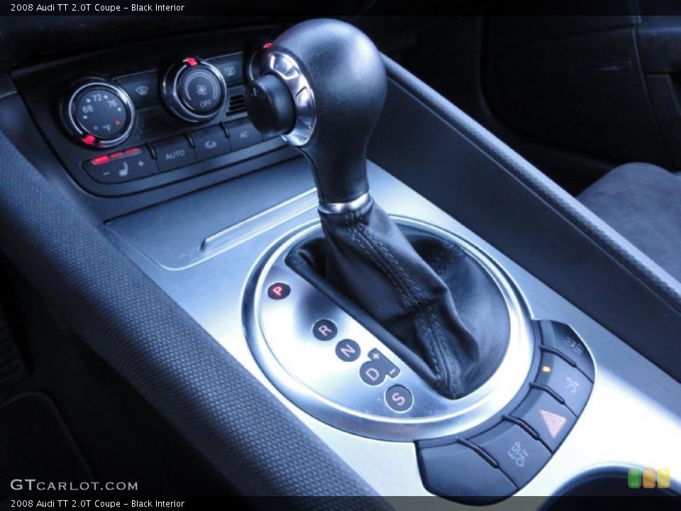 Black Interior Transmission for the 2008 Audi TT 2.0T Coupe #39854512