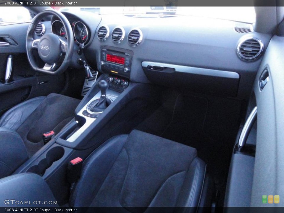 Black Interior Dashboard for the 2008 Audi TT 2.0T Coupe #39854542