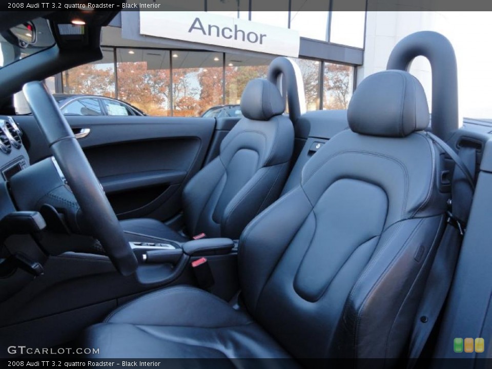 Black Interior Photo for the 2008 Audi TT 3.2 quattro Roadster #39854950