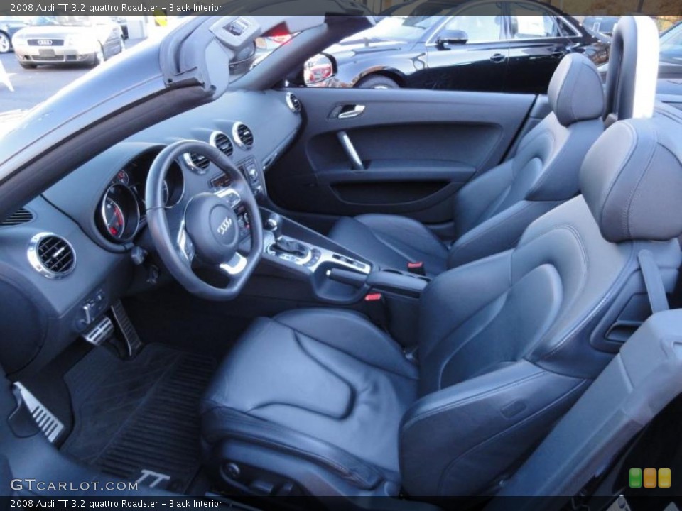 Black Interior Photo for the 2008 Audi TT 3.2 quattro Roadster #39854962
