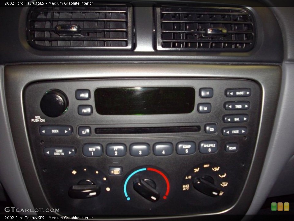 Medium Graphite Interior Controls for the 2002 Ford Taurus SES #39855250