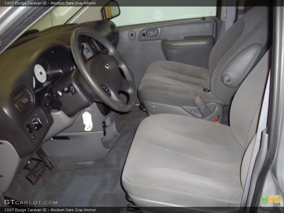 Medium Slate Gray Interior Photo for the 2007 Dodge Caravan SE #39855658