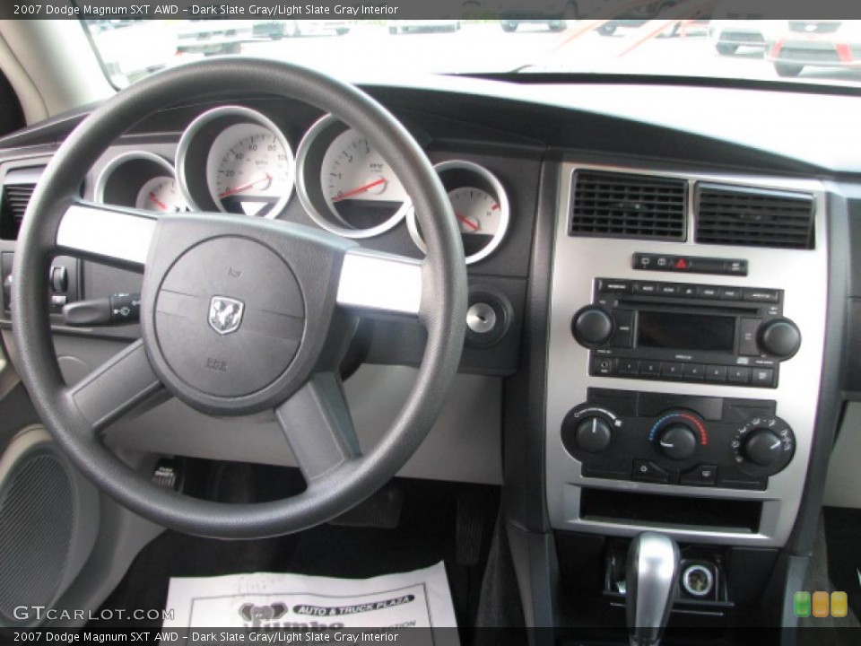 Dark Slate Gray/Light Slate Gray Interior Dashboard for the 2007 Dodge Magnum SXT AWD #39857494
