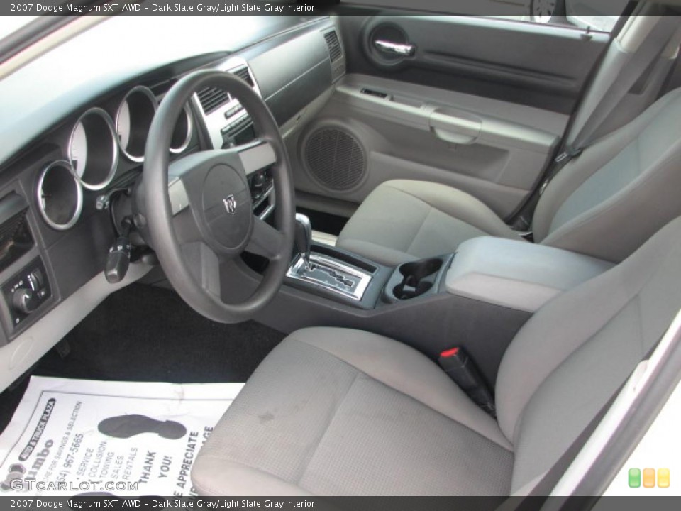 Dark Slate Gray/Light Slate Gray Interior Prime Interior for the 2007 Dodge Magnum SXT AWD #39857646