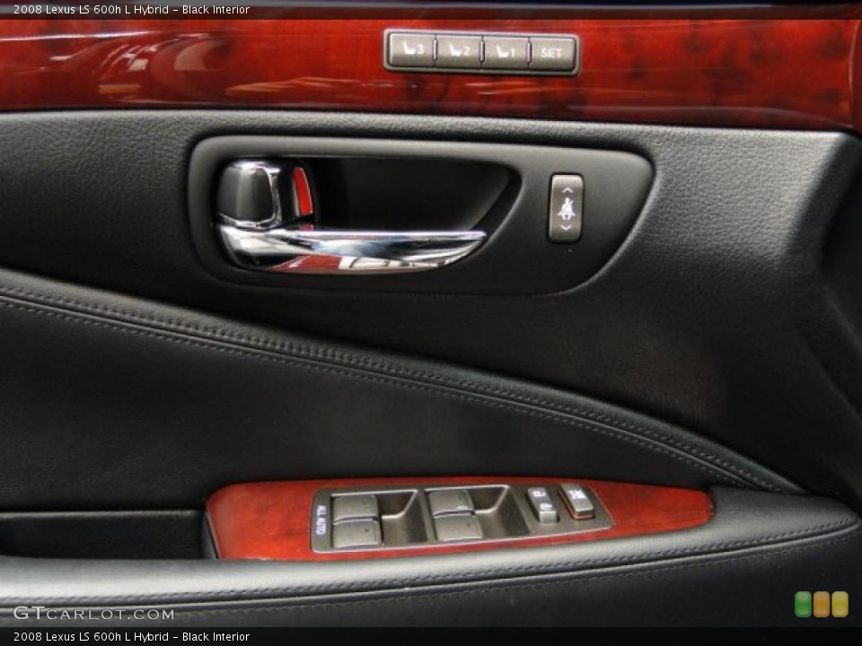 Black Interior Controls for the 2008 Lexus LS 600h L Hybrid #39858118