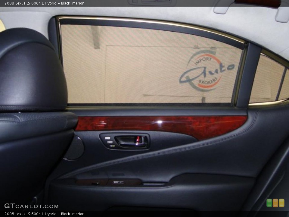 Black Interior Door Panel for the 2008 Lexus LS 600h L Hybrid #39858194