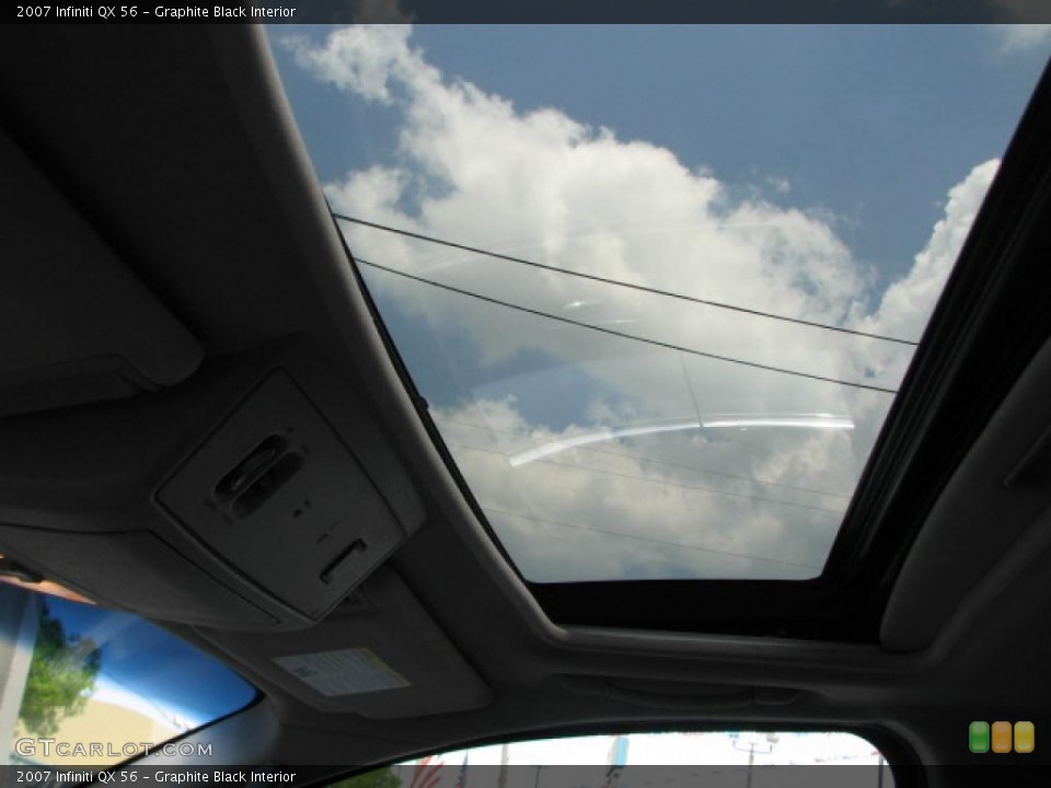 Graphite Black Interior Sunroof for the 2007 Infiniti QX 56 #39858422