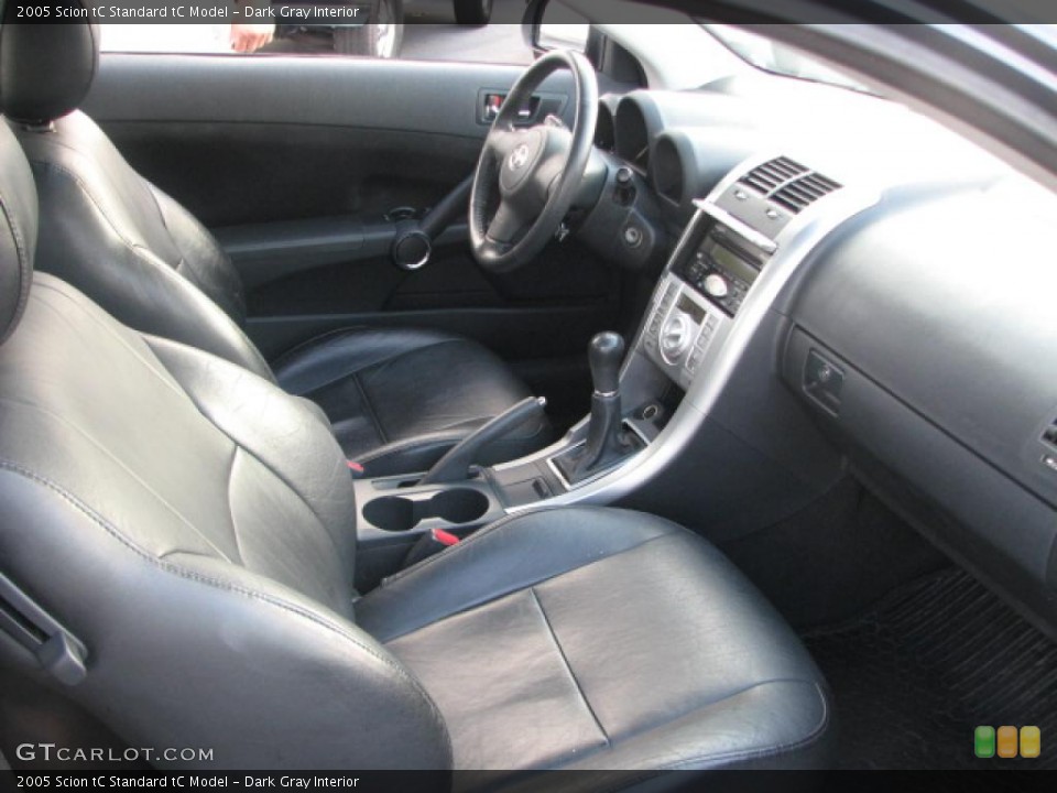 Dark Gray Interior Photo for the 2005 Scion tC  #39859839