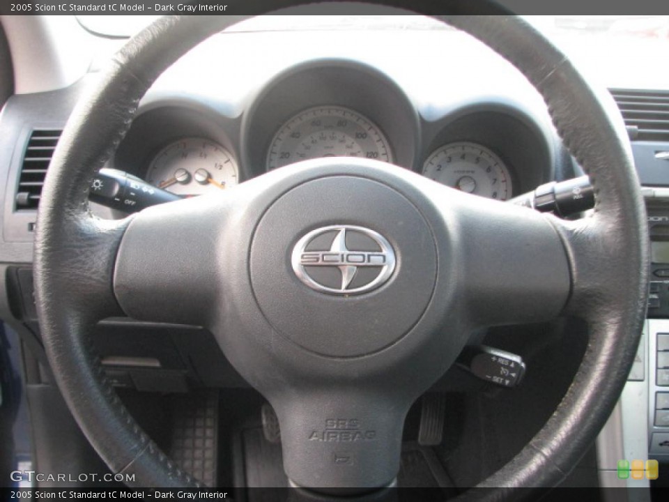 Dark Gray Interior Steering Wheel for the 2005 Scion tC  #39859919