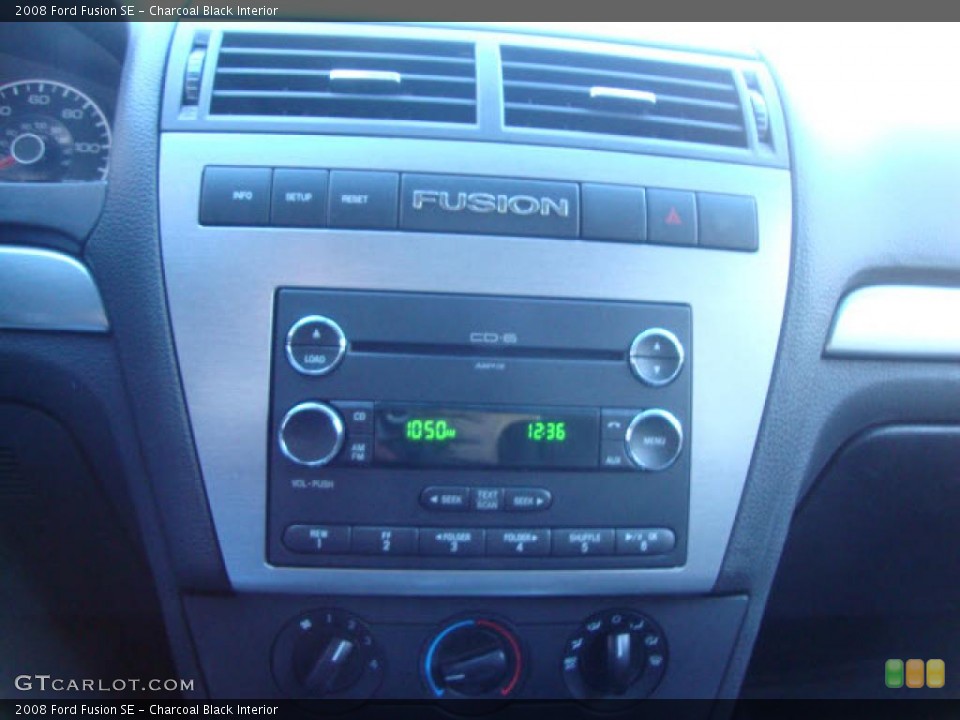 Charcoal Black Interior Controls for the 2008 Ford Fusion SE #39861687