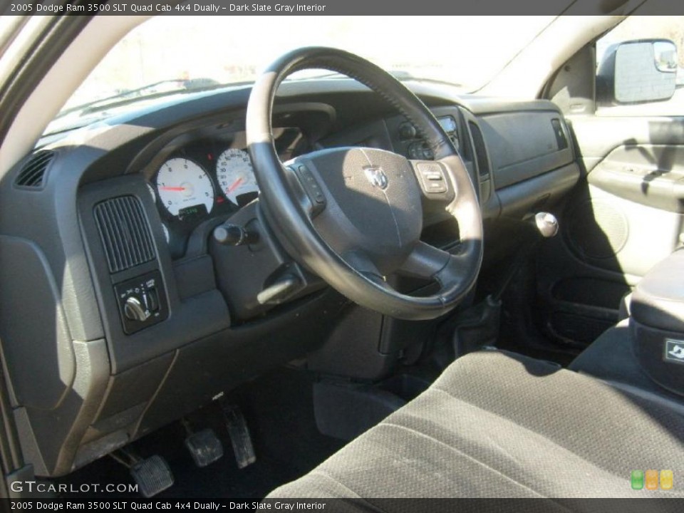 Dark Slate Gray Interior Photo for the 2005 Dodge Ram 3500 SLT Quad Cab 4x4 Dually #39862003