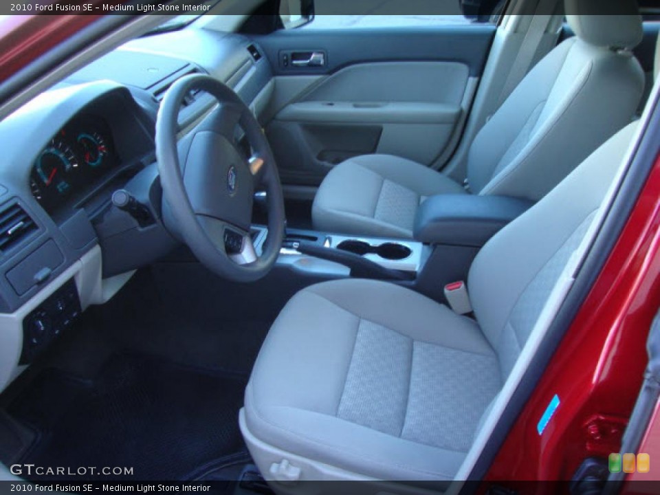 Medium Light Stone Interior Photo for the 2010 Ford Fusion SE #39862199