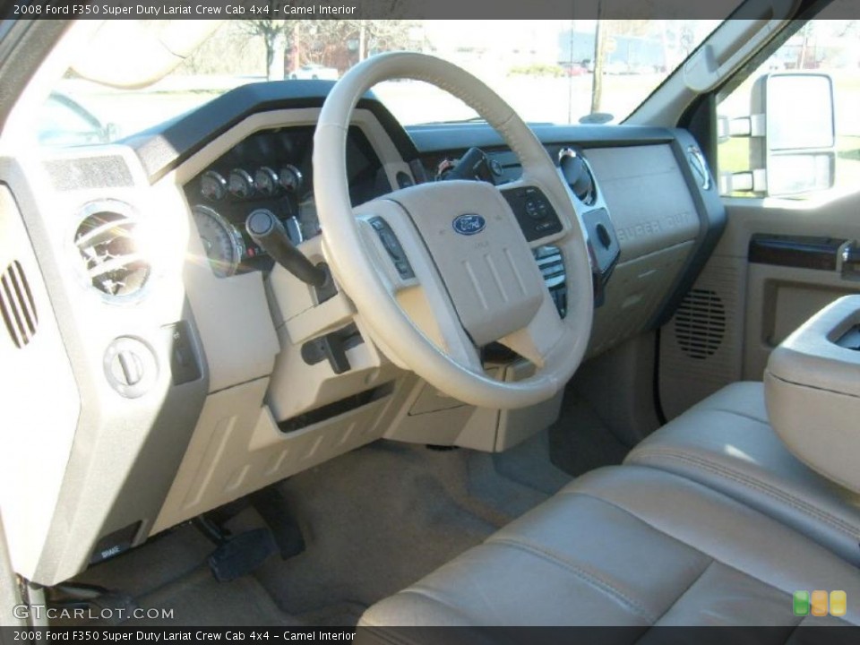 Camel Interior Prime Interior for the 2008 Ford F350 Super Duty Lariat Crew Cab 4x4 #39862467